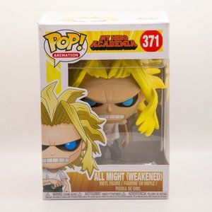 Funko Pop Vinyl MHA My Hero Academia All Might Weakened #371 (in Box GUC)